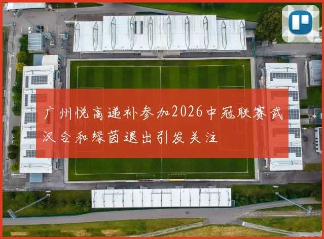 广州悦高递补参加2026中冠联赛武汉合和绿茵退出引发关注